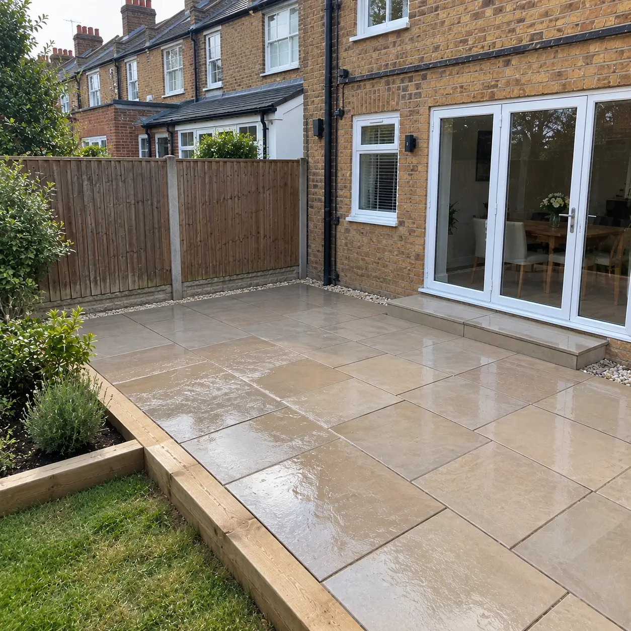 Completed driveway or patio project 3