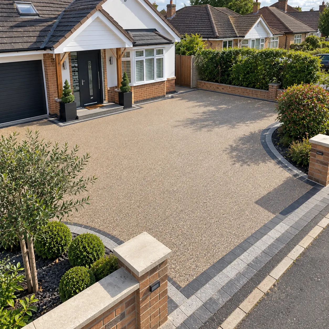 Completed driveway or patio project 5