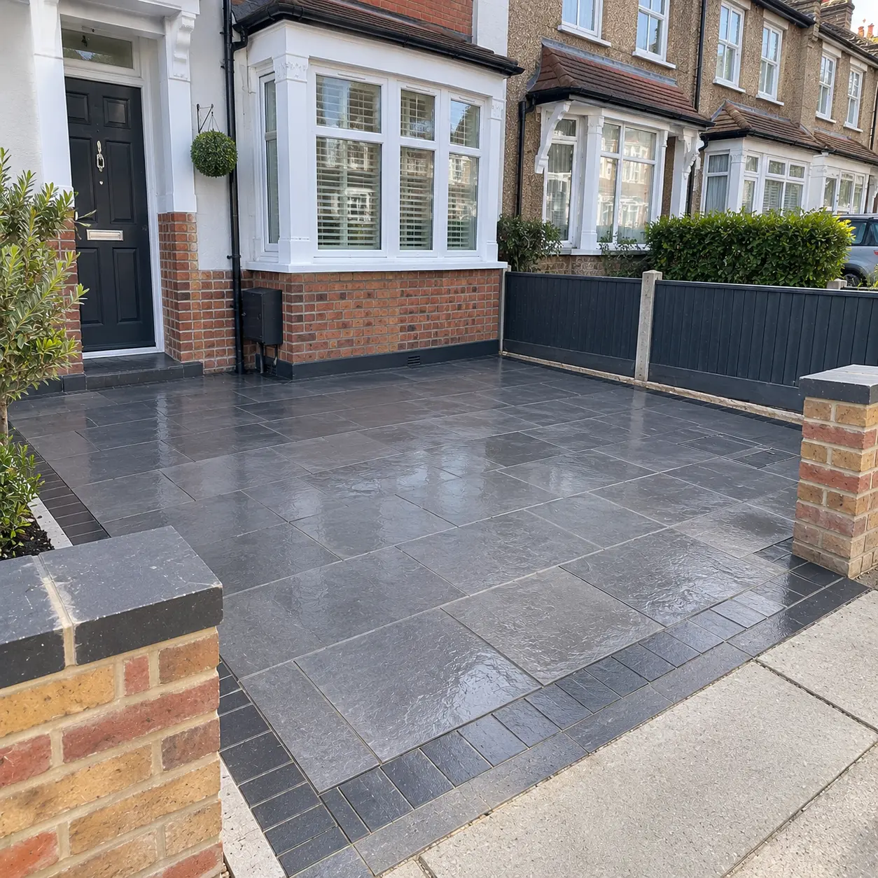 Completed driveway or patio project 1